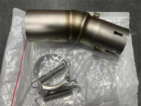 Escape De Moto Modificado Middle Link Pipe 51mm Inlet Para CFMOTO CF 450 SR 2022 2023 Año Instalación Directa Sin Requerir Herramientas - details 7