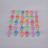 50PCS Mini Tortuga Luminosa Ornamento De Resina Para Niños Regalo Pequeño De Actividad De Fiestas Y Vacaciones Decoración De Escritorio - details 7
