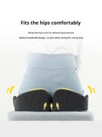 Cojín De Oficina De Espuma De Memoria Suave Para Mujer Almohadilla Ortopédica Para Coccyx Y Pelvis U-Shape Adecuado Para Adultos Removible Y Lavable Estilo Coreano - details 4