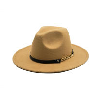 Nueva Moda Invierno Otoño Imitación Lana Hombres Mujeres Sombreros Fedoras Jazz European American Cuello Redondo Sombreros Bowler - details 12