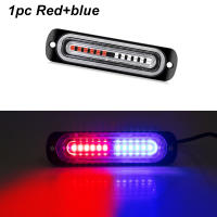 Luz De Advertencia LED Para Coche Estroboscópica De Emergencia Para Camiones Y Remolques Con 12 LEDs Pattern Diversos Para 12V 24V Instalación Universal - details 9