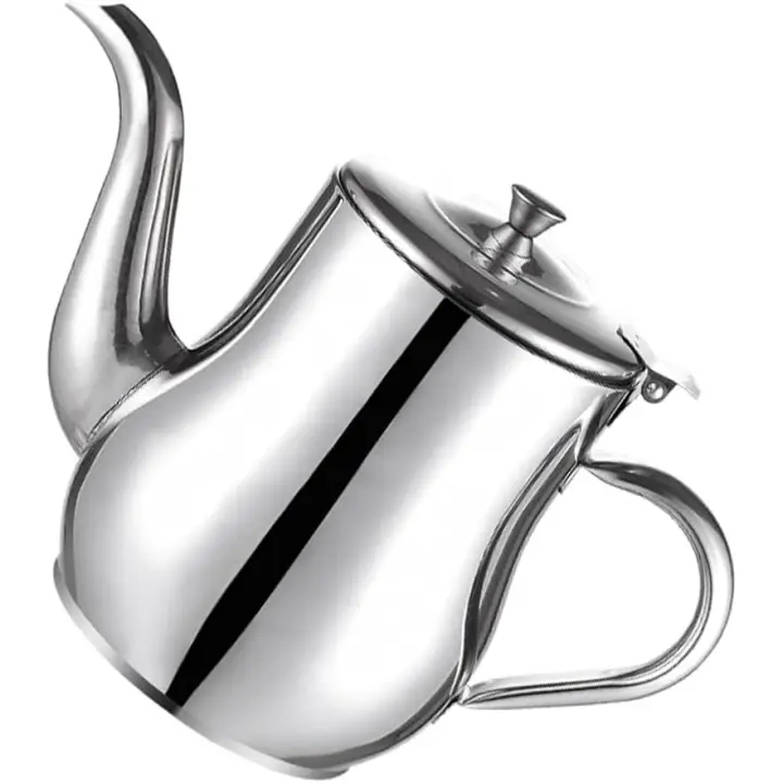 Recipiente con filtro y lata de acero inoxidable para grasa de aceite Recipiente para grasa de tocino con filtro extraíble Recipiente para aceite Dispensador de vinagre para cocinar y almacenar Tarro para té - 1