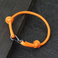Pulsera Ajustable De Cordón Paracord Para Hombres Y Mujeres Adorno De Supervivencia Al Aire Libre Joyería De Amigo Ideal Para Aventuras Al Aire Libre - details 6