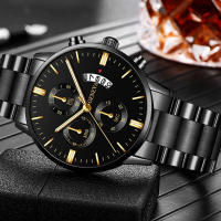 Reloj Deportivo Para Hombre Moda Nueva Lujo Calendario Reloj De Pulsera De Cuarzo Negocio Reloj De Mano Relogio Masculino Reloj Hombre - details 1
