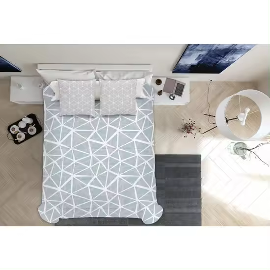 JAVIER LARRAINZAR  Edredon Con Funda De Cojin Microfibra Lorca - Edredón con 1 Unidad Funda Cojín 50X70 - Edredon con tejido de alta calidad para un confort superior - Edredon diseño elegante y versátil - Edredon extrasuave y amigable con la piel - 1
