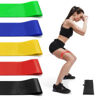 Set De 5 Bandas De Resistencia TPE Para Ejercicio Físico Y Yoga Equipo De Gimnasio De Lazo De Goma Entrenamiento De Fuerza En Casa - details 0