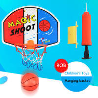Mini Hoop De Baloncesto Para Interiores Para Niños Y Niñas Tablero De Apoyo Para Puertas Y Habitaciones Con Bola Juguetes Deportivos Para Fanáticos Del Baloncesto - details 2