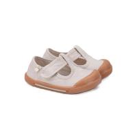 Igor pepito de lona canvas con suela caramelo respetuoso barefoot horma ancha con velcro para niño o niña - details 2