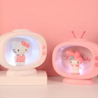 Luz De Noche Kawaii Sanrio Figura De Anime Cinnamoroll My Melody Hello Kitty Decoración De Escritorio Modelo TV Luz Ambiente Regalo De Navidad - details 3