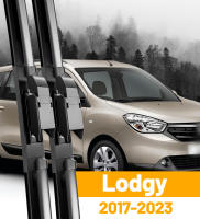 LimpiaParabrisas Delantero LimpiaParabrisas Dacia Renault Lodgy 2017-2023 Cepillo De Ventana Rueda Inteligente De Bony Negro Resistente a Temperaturas De -40 a +158℃ Accesorios De Ventilador De Ventilador - details 0