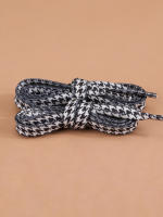 1 Par De Laces De Bird Grid Personalizados Para Hombres Y Mujeres Adecuados Para Deportes Y Múltiples Tipos De Zapatos - details 4