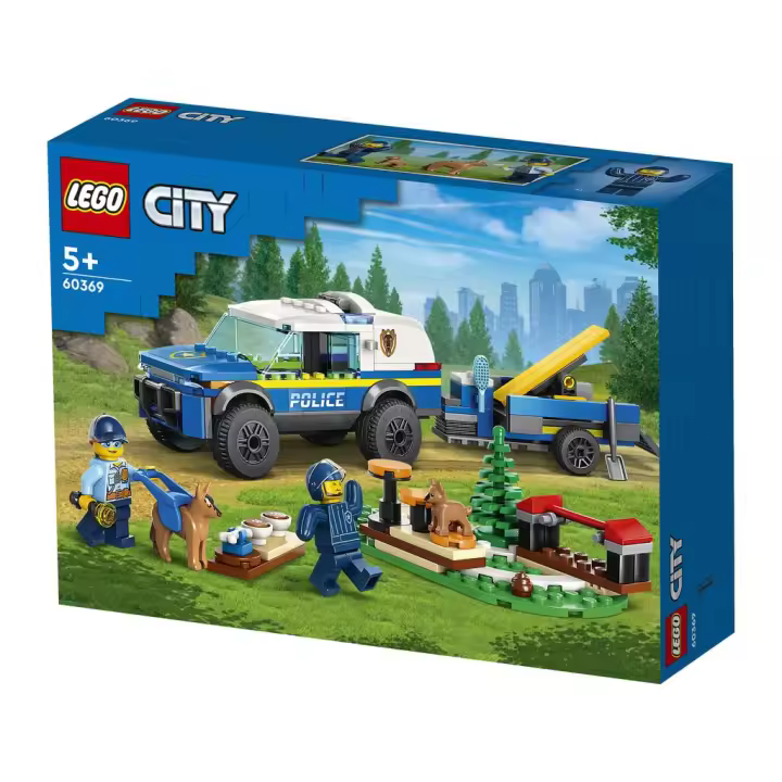 Lego City Police Entrenamiento Móvil para Perros Policía 60369 - 1