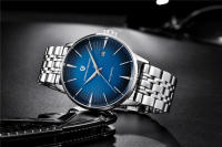Reloj Mecánico PAGANI DESIGN Para Hombre Resistente Al Agua De Acero Inoxidable Deportivo Y De Moda Con Display Sin Números Corona a Prueba De Agua Y Cierre Push Button Hidden Clasp - details 10