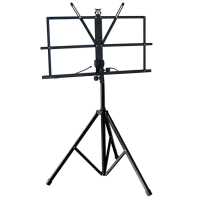 Ociodual Atril Metálico Plegable para Partituras de Música Viajes Desplazamientos Basic Soporte Ajustable Regulable Altura - details 7