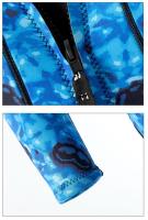 Traje De Neopreno Para Pesca Y Natación 3mm Camuflaje Adulto Completo Termal Para Surf Y Snorkel Azul Verde JoyMaySun - details 11