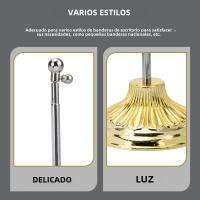 Soporte Telescópico Para Bandera De Escritorio Base Resistente Al Desgaste Adorno De Oficina Soporte De Bandera De Escritorio Suministro De Trabajo - details 3