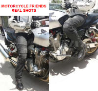 Clásicos Jeans De Motocicleta Negros Y Azules Con Protección De Rodilla Y Cadera Pantalones De Carreras Motocross Para Motorbike Ciclismo Protección Contra Choques - details 16