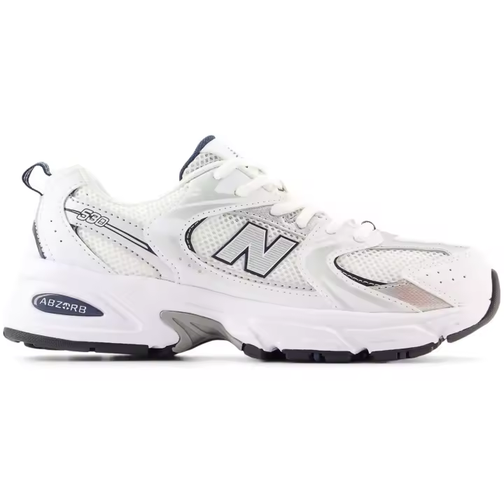 Zapatillas New Balance 530 para niños unisex en color blanco - 1