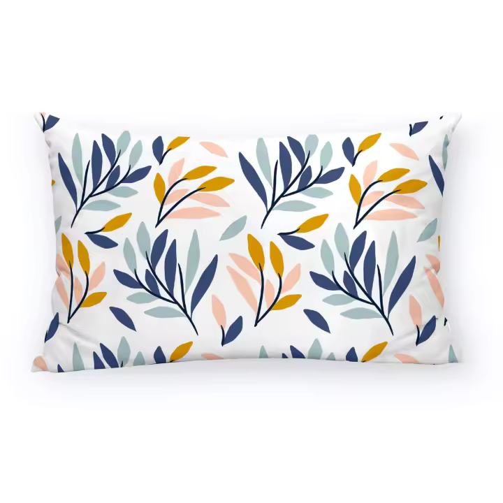 BL Belum Funda de Cojín 100% Algodón 30x50 Cm Bari C - Diseños Geniales para Dar un Toque Diferente a Tu Hogar - 1
