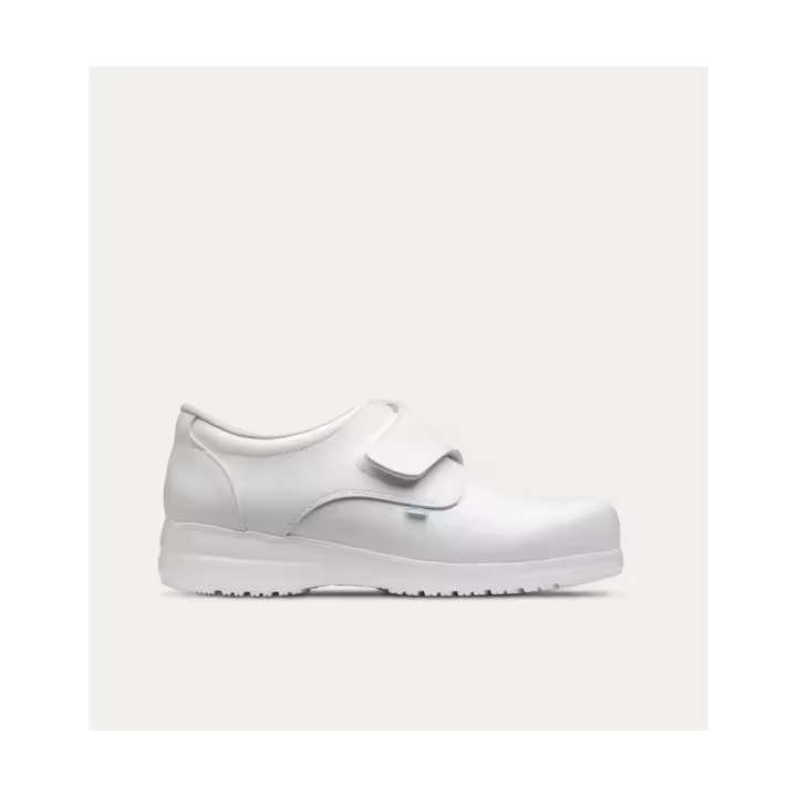 Zapatos Laborales blancos mujer   Textil, extraible, efecto memoria y antibacteriano - 1