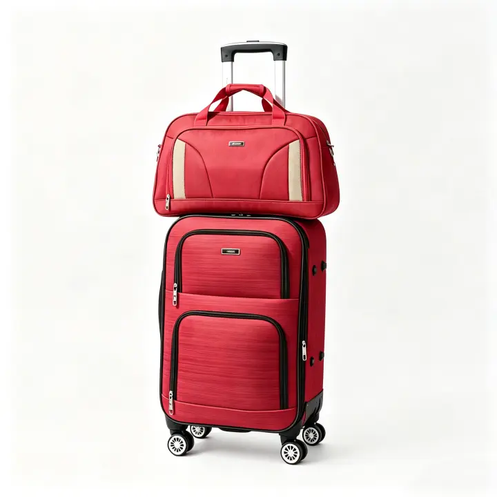 S7 STAR Nuevo equipaje de viaje de negocios de gran capacidad y resistente a los arañazos,Equipaje de mano plegable 360° con ruedas giratorias y asas dobles, bolsa de viaje con asa y ruedas, maleta plegable de gran capacidad - 1