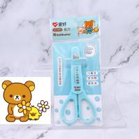 Tijeras De Escuela Rilakkuma Kawaii Para Niños Estudiantes Decoración De Diario Y Manualidades Cuchillo De Papel AIHAO SS009 - details 1