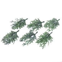 10pcs Árboles De Navidad Miniatura De Artesanía Material Artificial Plantas Para Decoración Del Hogar Y Scrapbooking - details 3