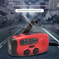 Radio DE EMERGENCIA Preparación PARA LA guerraRadio múltiples con manivelaRadio solar portátil para Exterior - details 1