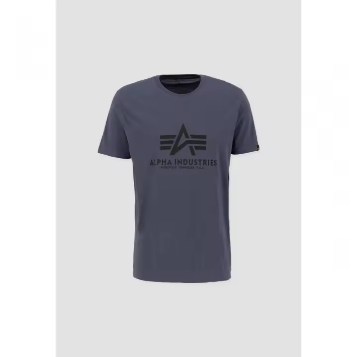 Camiseta de Manga Corta 100501 Basic, Marca Alpha Industries, Variedad de color y talla, Para Hombre - 1