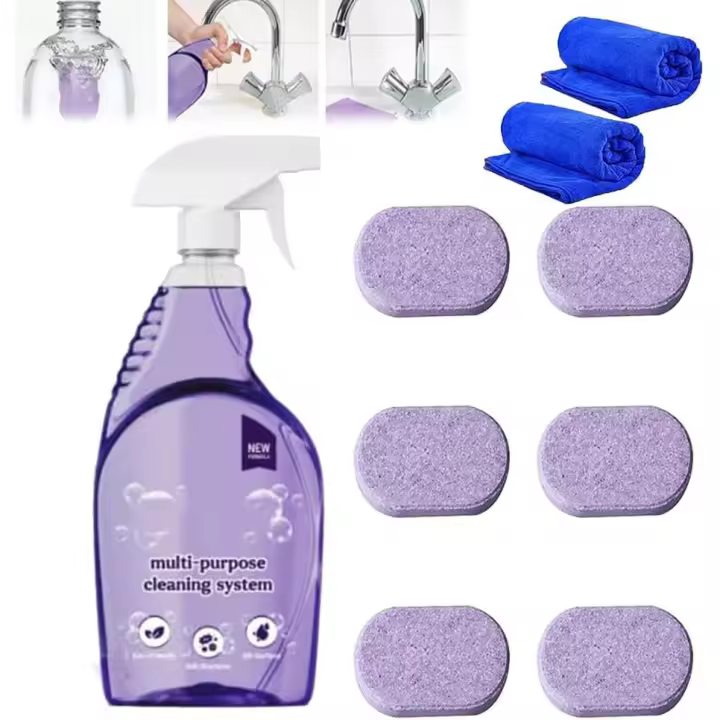 Limpiador en aerosol Dr Clean para hornos - Sistema de limpieza en espuma multiusos Cleanlix - Nuroclean: La solución todo en uno para cualquier mancha. Nuroclean Spray - 1