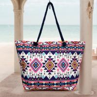 MEJORADA KD-2305 Bolso de Playa - Tote Bag Súper Grande 60x40x20CM con Diseño Étnico Colorido, Ideal para Playa, Compras y Vacaciones - details 1
