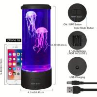 Jabulón De Control Remoto Luz Nocturna Colorida Para Decoración De Habitación Y Casa Forma Cilíndrica Silenciosa Con Luz LED - details 4