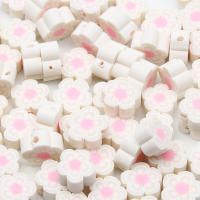20/50/100pcs Bolas De Arcilla Polimérica 10mm Bolas De Flor Hechas a Mano Separadores Para Fabricación De Joyas Pendientes Accesorios DIY - details 10