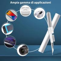 Kit De Limpieza Para Auriculares Bluetooth Compatible Con Airpods pro 1 2 3 Casco Xiaomi Huawei Lenovo Herramienta De Limpieza Incluye Limpia Auriculares Y Cepillo Para Estuche - details 4