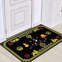 VIKAMAN Alfombra De Entrada Para Año Nuevo Chino Alfombrilla De Transito Con Diseño De Feng Shui Resistente a La Suciedad Y Manchas Para Uso Interior En Sala De Estar Y Dormitorio - details 12