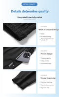 Pantalones Largos De Running Para Hombre Seda De Hielo Secado Rápido Verano Transpirables Talla Grande Fitness Deporte Al Aire Libre - details 11