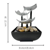 Fuente De Agua Para Decoración De Oficina Y Hogar Cascada Interior Estilo Paisajístico Feng Shui Figura De Mesa De Plástico - details 11