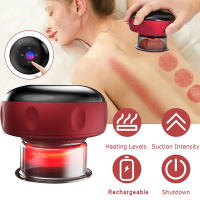 Masajeador Eléctrico De Ventosas De Vacío Para Espalda Cuello Brazos Dispositivo De Succión Caliente Y Masaje Inteligente - details 1