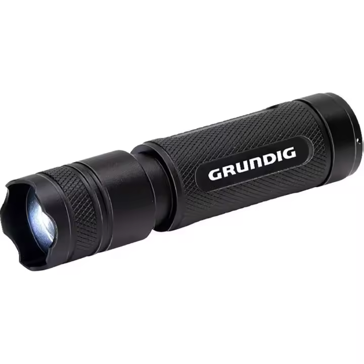 Grundig Linterna 235462 3w Led Negro Linternas - 1