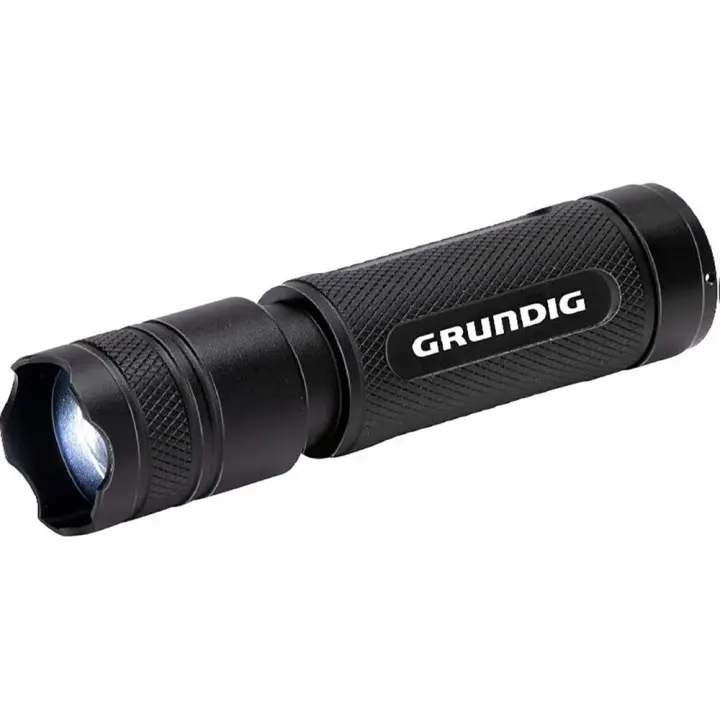 Grundig Linterna 235462 3w Led Negro Linternas - 1