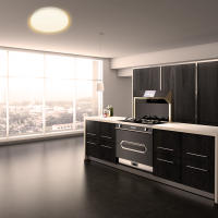 Lámpara De Techo LED Moderna IRALAN Para Hogar Adecuada Para Iluminación De Habitaciones Sala De Estar Cocina Comedor Dormitorio Estudio Baño Material ABS Y Acryl Certificación CCC Y CE - details 1