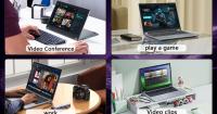 Portátil VANWIN 2 en 1, AMD Ryzen 3 3200U CPU, 16 GB de RAM, SSD de 512 GB, Windows 11 pro, Pantalla de 15,6 pulgadas 1920x1080, with RJ45, tipo-c, USB 3,2*1, USB2.0 * 2, HDMI, wifi5, BT5.0, Portátil con Pantalla giratoria de 360 °, - details 5