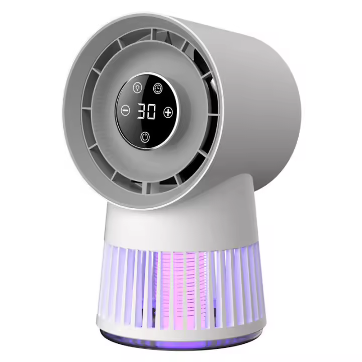 Lámpara antimosquitos eléctrica para interiores y exteriores, 2400 V, alta potencia, impermeable, atrapamoscas. - 1
