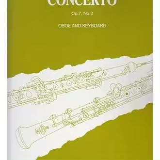 Albinoni, Tomaso. Concerto Op. 7 Nº 3/ Red.Pno. - 1
