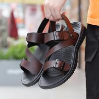 Sandalias De Verano Para Hombres Casual Deportivas Slipper PU Cuero No Eslipantes Transpirables Zapatos Romanos Playa Jardín - details 3