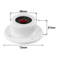 Salida De Cable Para Barco Resistente Al Agua Blanco ABS Piezas De Automóvil Para Marine 73 X 27 X 49mm Partes De Auto - details 4