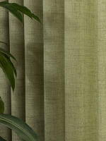 Cortinas De Matcha Verde Japonés Para Primavera Y Verano Cortinas De Lino Transparentes Cortinas Opacas Lujo Para Dormitorios Estilo Moderno 100% Poliéster Sin Funda - details 17