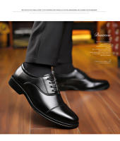 Zapatos Formales De Cuero Para Hombre Slip on Vestimenta Casuál Boda Lujosa Caminar Oficina Talla Grande Zapatos Para Hombre - details 33