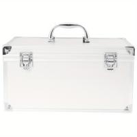 Alta Calidad Aluminio Suitcase Partes De Baño Organizador De Juguete Garage Almacenamiento Portátil Caja Metálica Con Cerradura Sin Esponja - details 6