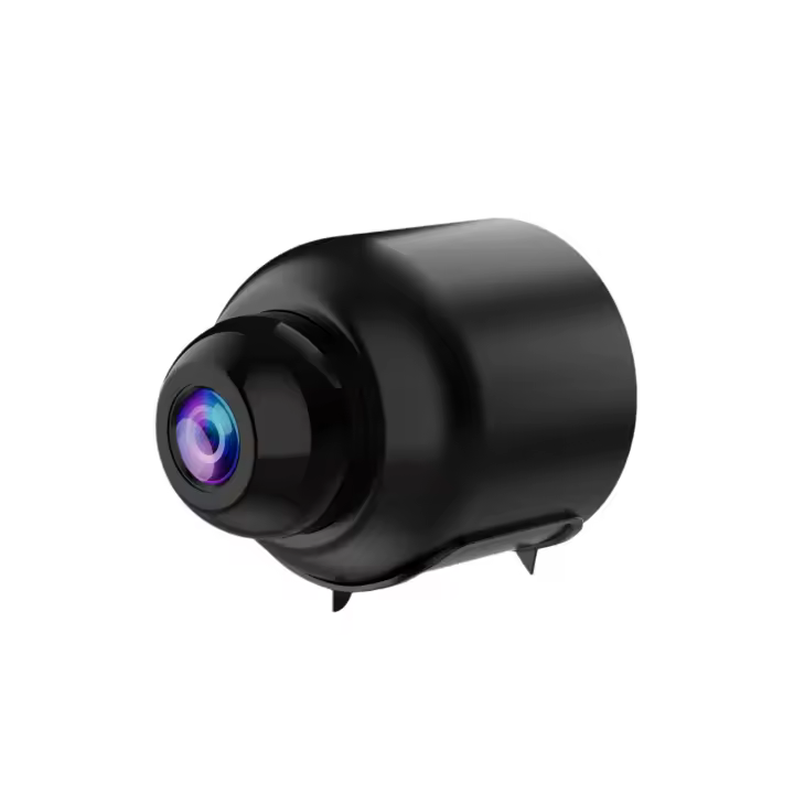 Mini cámara WiFi 1080P HD con visión nocturna, detección de movimiento, monitoreo remoto, gran angular de 160°, micro monitor para bebés para el hogar, la oficina, la tienda y el almacén (1 unidad) - 1